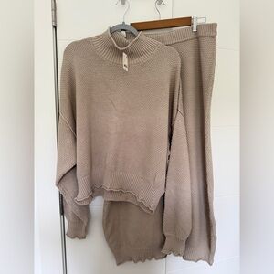 NWT Hailee Sweater Skirt set